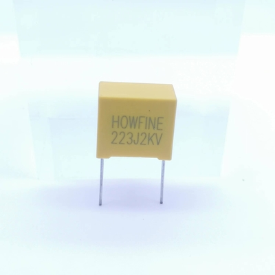 낭랑한 223J 2KV 금속으로 경화된 폴리프로필렌 필름 콘덴서 높은 0.022uF MKP82